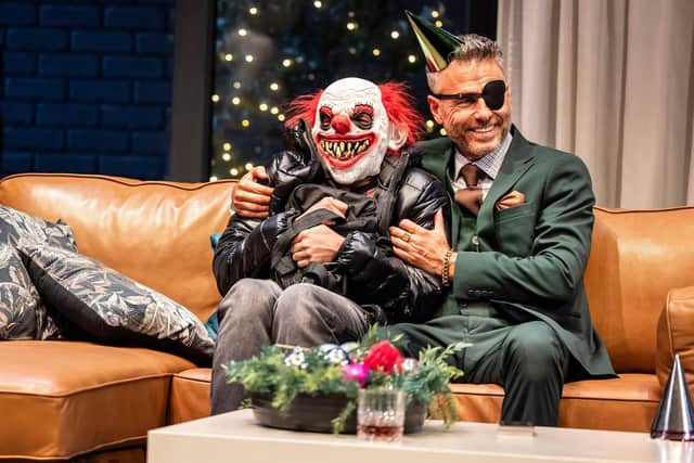 Callum Balmforth and Jason Durr in Murder at Midnight