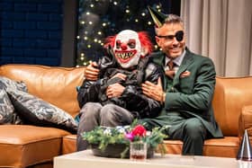 Callum Balmforth and Jason Durr in Murder at Midnight