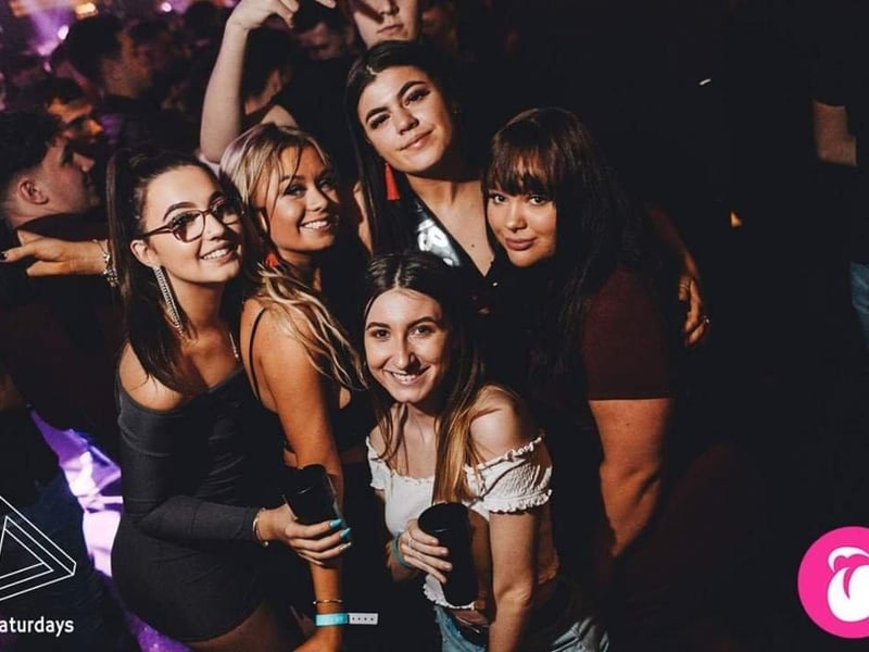 Clubbers at Face on the floor in Pryzm in 2019.