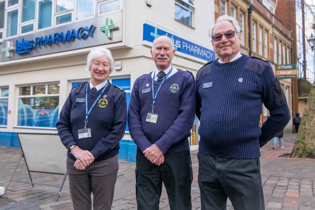 NCI Coastwatch team, Gail Rendle, David Burden and Chris Aps
Picture: Habibur Raman