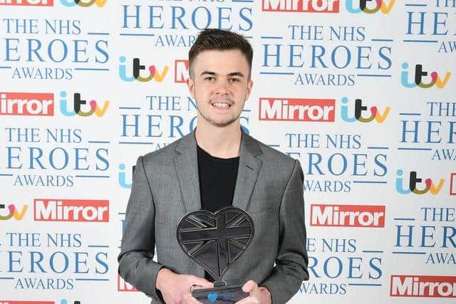 Lewis Hine, 19 from Havant. Picture: Ian West/PA Wire