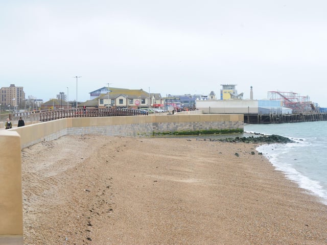 Access to the area has been restricted as part of the work