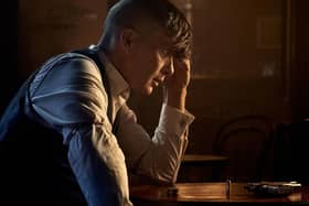 Cillian Murphy as Tommy Shelby in Peaky Blinders.