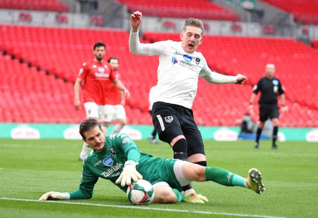 Ronan Curtis missed from the spot today