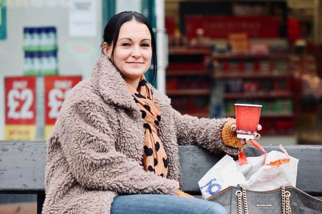 Shoppers, like Rebecca Warwick , have called for more independent shops to help Havant's high street survive after lockdown. Picture: Chris Moorhouse