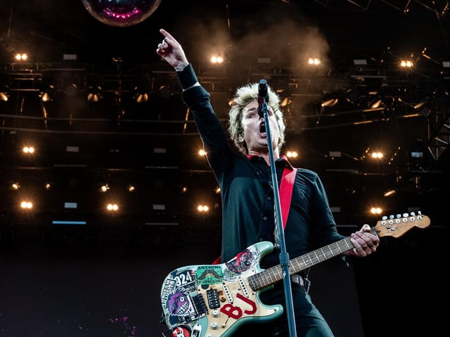 Green Day on the main stage by Sarah Louise Bennett
