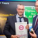 Simon Davis, left, and Stagecoach South's Managing Director Marc Reddy