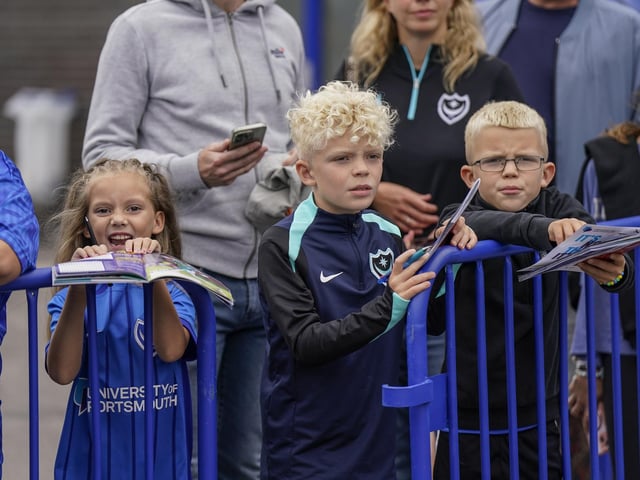 Meeting their favourite players is something that all young fans cherish.