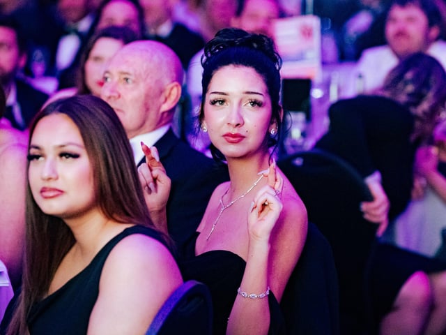 A hopeful nominee at the The News Business Excellence Awards 2025.