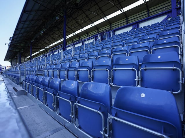 The new seating in the South Stand. Picture: Jason Brown/ProSportsImages