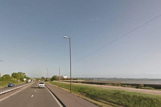 Eastern Road in Portsmouth which was due to have a new temporary bike lane installed. Picture: Google