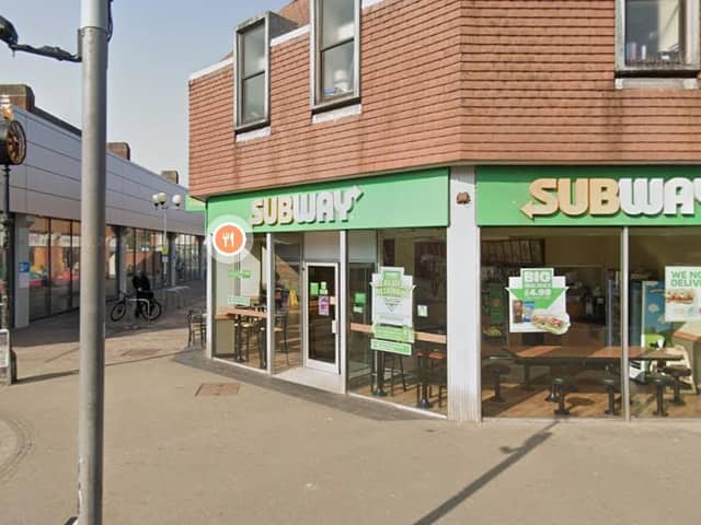 Subway in London Road, North End, is set to become a McDonald's. Pic Google