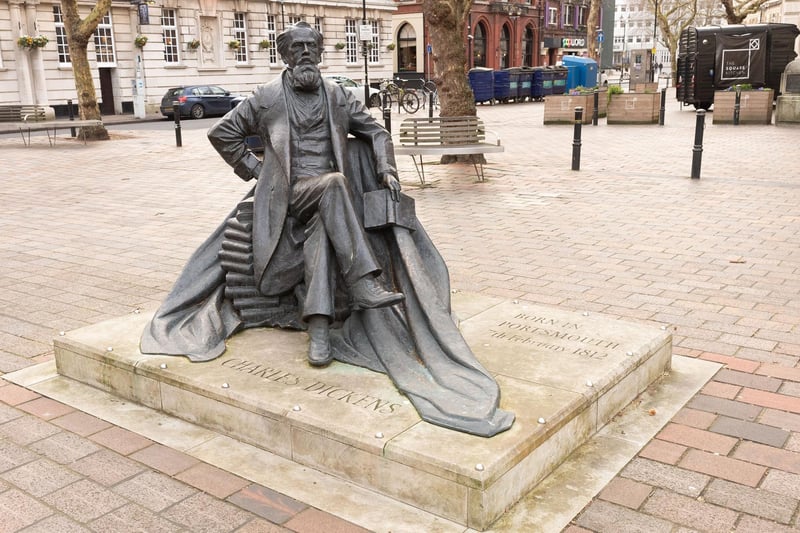 Iconic Victorian author Charles Dickens was actually born here in Portsmouth. There is his birthplace museum and a statue in the city centre to help highlight his association with our city.