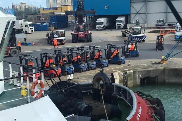 Portsmouth port joins in for the Pompey Chimes on March 28 2020