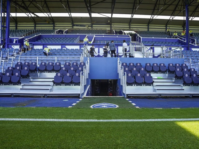 Even the dugouts and tunnel area in the South Stand have been given a face lift     Picture: Jason Brown/ProSportsImages