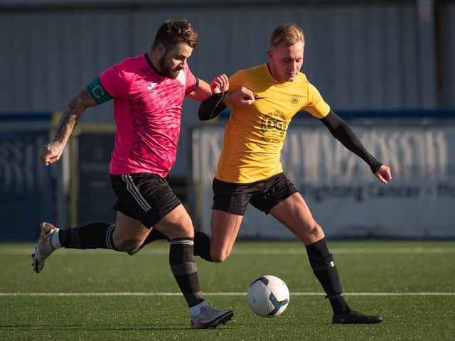 Freehouse (pink) v FFTP. Picture by Keith Woodland
