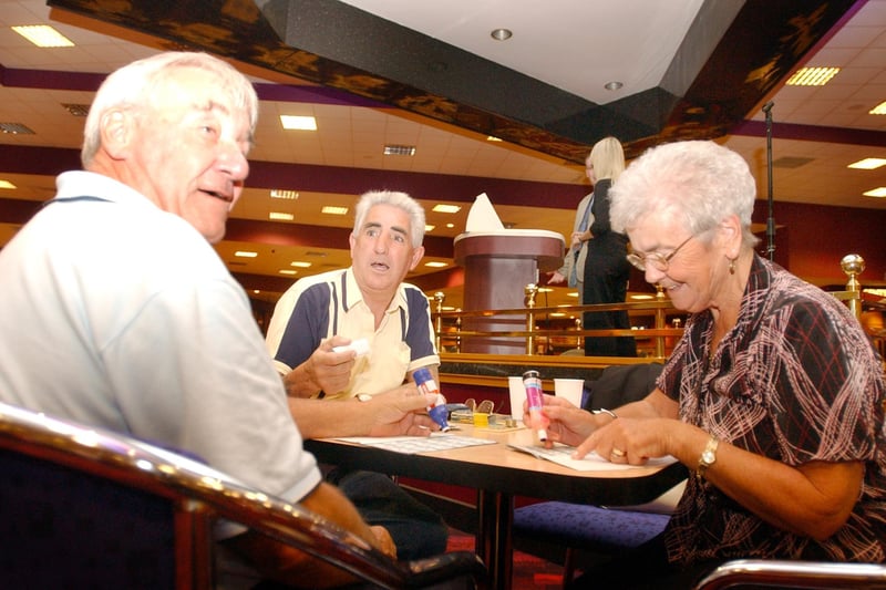 Were you pictured playing bingo 15 years ago?