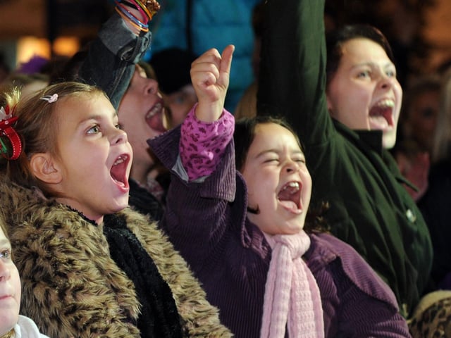 Commercial Road Christmas lights switch on in Portsmouth in 2011. Picture: Paul Jacobs (114102-14)