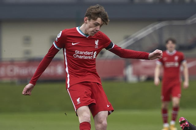 Age: 18 
2021-22 PL 2 appearances: 21
Picture: Nick Taylor/Liverpool FC/Liverpool FC via Getty Images