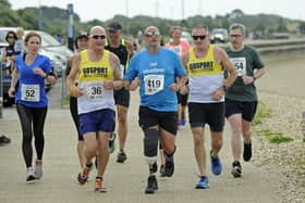 Gosport Golden Mile runners pictured in the summer of 2018. A new Christmas event has been organised along the promenade for next month under Covid-19 guidelines. Picture by Ian Hargreaves.
