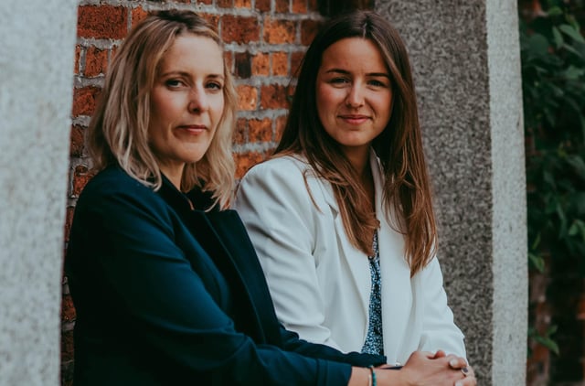 Sarah Roads and Anna Smith, co-founders of The Middle Group, a new recruitment business in Portsmouth
