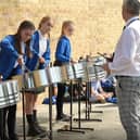 Doyle Avenue celebrations.
The King's Academy steel pan band