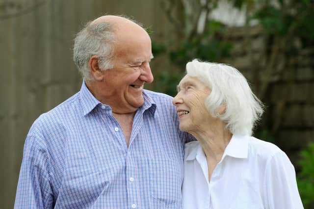 Derek and Peggy Malthouse, from Waterlooville, celebrated their Diamond Wedding Anniversary on June 11 2020 during the Covid-19 pandemic. Picture: Sarah Standing.