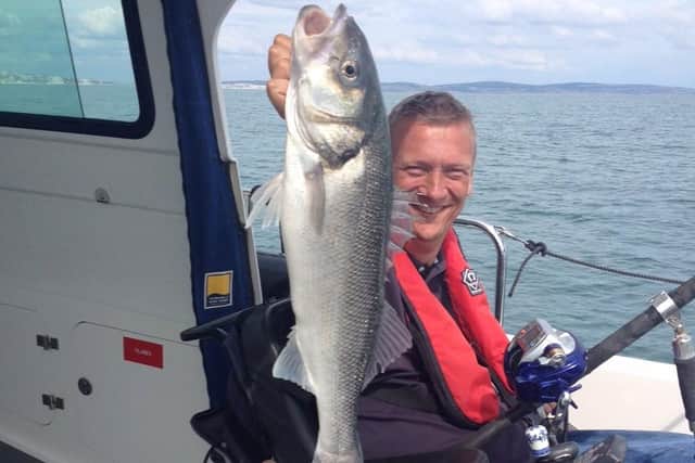 Wetwheels founder and disabled angler himself, Geoff Holt MBE.
