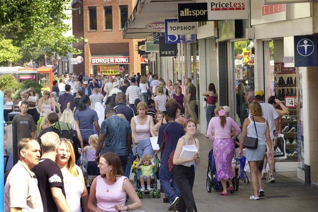 Commercial Road in 2001.