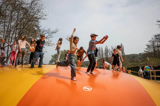 Jelly bean jump bags
