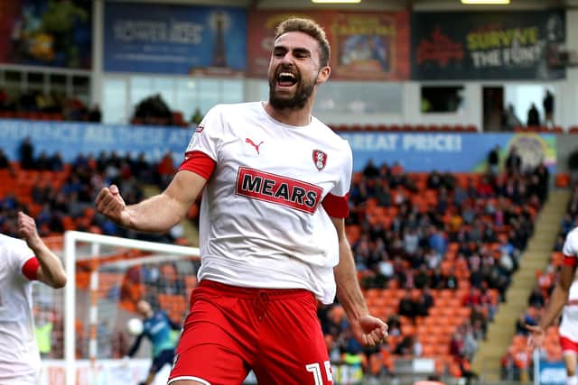 Rotherham defender Clark Robertson has been linked with a move to Pompey and Aberdeen. Picture: Lewis Storey/Getty Images