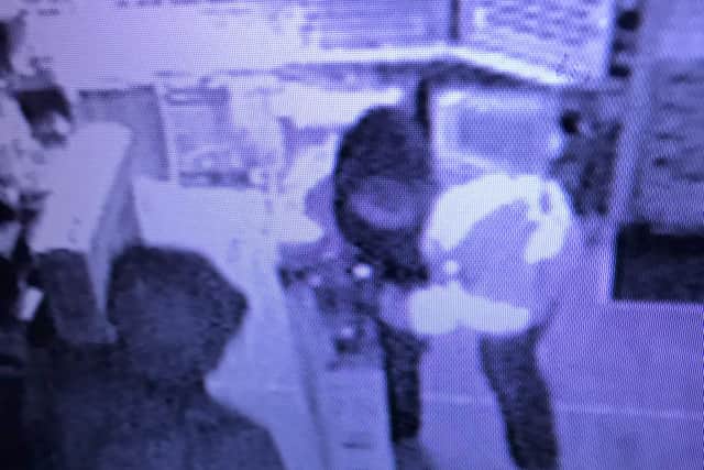 Thieves made off with four televisions and the till from Ron Upfield electrical store in Bishop's Waltham. 
