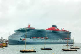 Scarlet Lady arriving in Portsmouth taken by Ben Dollery