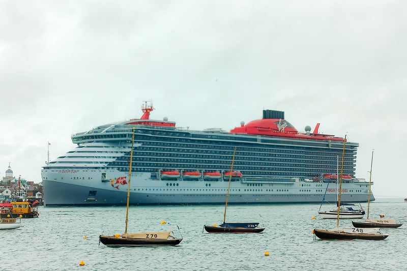 Scarlet Lady arriving in Portsmouth taken by Ben Dollery