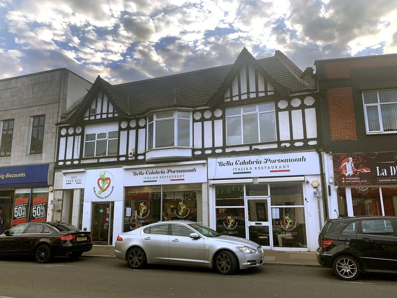 Bella Calabria on London Road, North End, is one of the many fantastic Italian restaurants we have nearby.