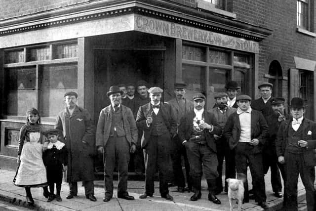 The Crown Brewery, on the corner of Clarendon Street and Church Street, Landport, supplied this pub in All Saints' Street which was between Commercial Road and Staunton Street. Picture: costen.co.uk.