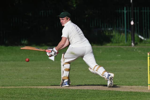 Bedhampton Mariners' Harry Robbins now has exactly 500 Hampshire League runs for the season. Picture: Neil Marshall