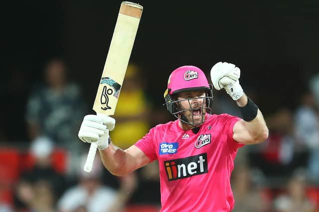 Dan Christian helped the Sydney Sixers finish top of the Australian Big Bash League group. Photo by Chris Hyde/Getty Images.