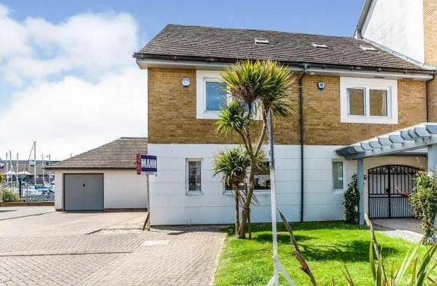 This house in Port Solent is on the market for £900,000.