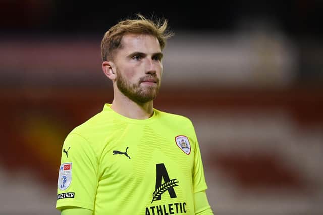 Ex-Pompey keeper Harry Isted has shone during 22 appearances for Barnsley after arriving on loan from Luton in January. Picture: Michael Regan/Getty Images