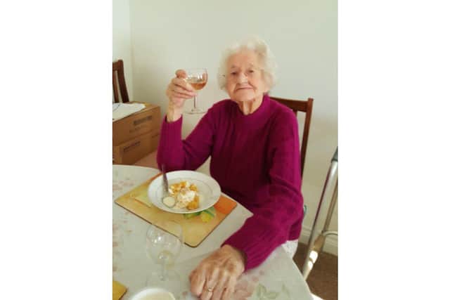 Mary during happier times