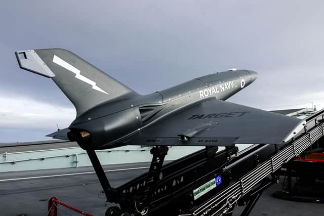 The Banshee could be used as training devices to hone the air defence skills of sailors in the Royal Navy