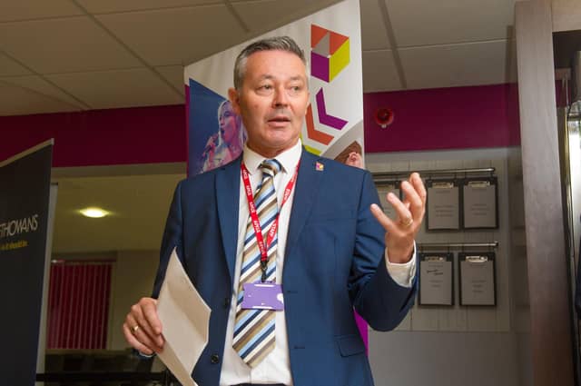 Portsmouth College principal, Simon Barrable, has played a leading role in the Flying Start initiative.
Picture: Habibur Rahman