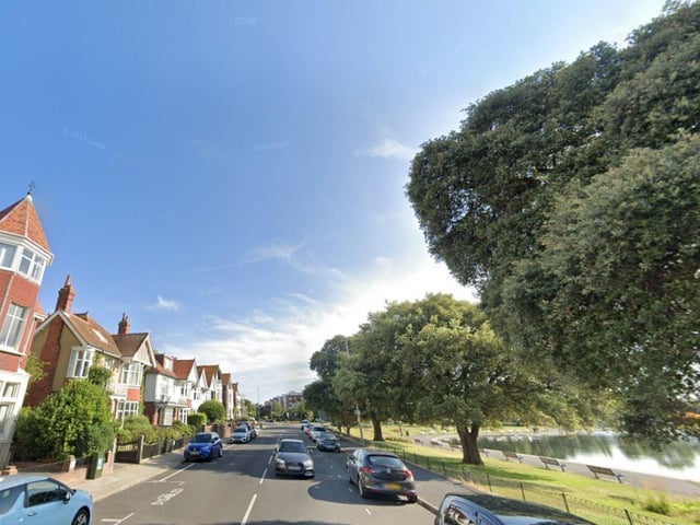 The average property price in St Helens Parade, Southsea, is £853,000.