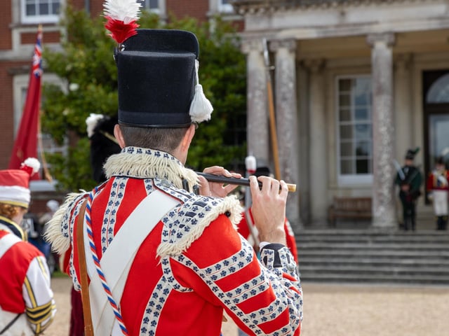 Stansted Park opened its doors for its Summer Festival this weekend, with re-enactments, vintage vehicles, archery, horse displays and lots of fun for the family.
Pictured - Actors took part in re-enactments throughout the day
Photos by Alex Shute