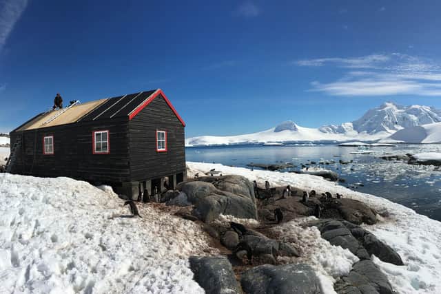 The women will be working in Port Lockroy, on Goudier Island. Picture: UK Antarctic Heritage Trust/PA Wire
