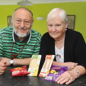 Retired couple Bernard (74) and Pauline (73) from Cosham, will be giving away sandwiches all week from Monday, September 28 to Friday, October 2 to people who are struggling to feed their families due to Covid-19.

Picture: Sarah Standing (240920-4521)