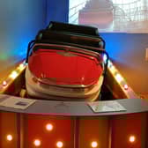 The rollercoaster currently at Portsmouth Musuem