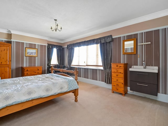 One of the bedrooms