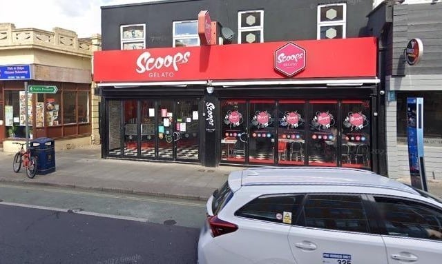 Scoops Gelato at 81-83, Elm Grove, Southsea, was rated five on July 17.